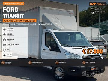 Ford Transit 2.0EcoB. 170CV 2022 8 Bancali 132000K