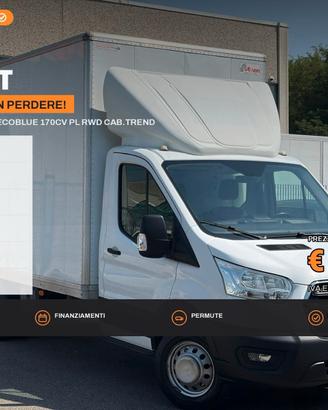 Ford Transit 2.0EcoB. 170CV 2022 8 Bancali 132000K
