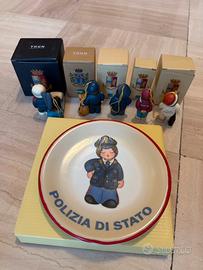 Thun statuine addobbo polizia - raro