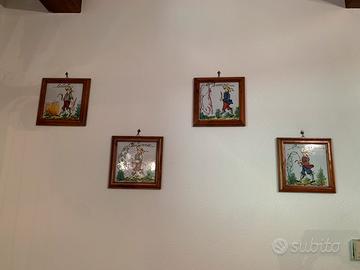 Piastelle delle quattro stagioni