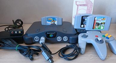 Nintendo 64 + 3 Giochi e Accessori