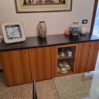 Arredo zona giorno più mobile TV anni 90