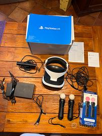 Playstation VR+ 2move motion controller+ ps camera