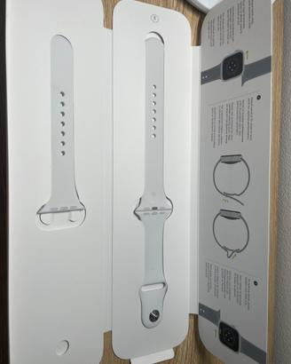 Cinturino Apple Sport Band 45mm Bianco Originale