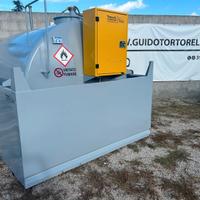 cisterna serbatoio gasolio 2000 litri