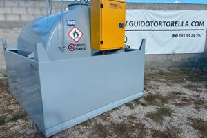 cisterna serbatoio gasolio 2000 litri