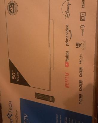  SMART TV 50" NUOVO   SMART TECH