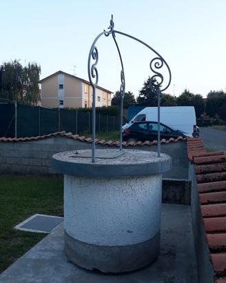Struttura per pozzo in calcestruzzo