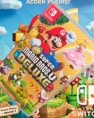 🍄 New Super Mario Bros. U Deluxe Nintendo Switch 