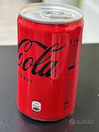 Lattina coca cola sigillata