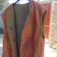 Militaria giaccone in pelle 2 guerra inglese