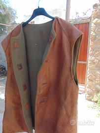 Militaria giaccone in pelle 2 guerra inglese