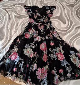 abito lungo estivo a fiori 