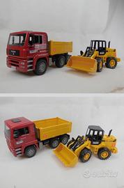 Bruder 2752 - MAN TGA Camion con Pala Meccanica