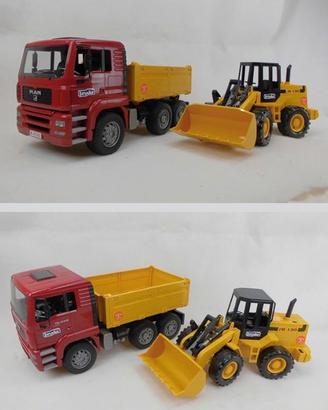 Bruder 2752 - MAN TGA Camion con Pala Meccanica