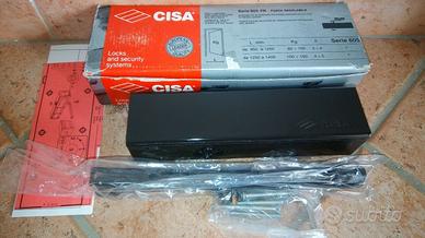 Chiudiporta aereo CISA nero serie 605 forza regola
