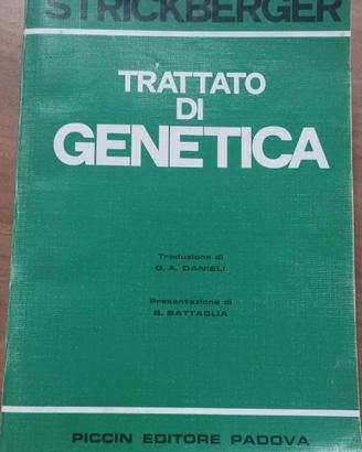 Libro Trattato di genetica