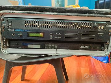 Roland U110 + Korg M3R + DOD R431