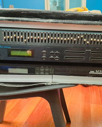 Roland U110 + Korg M3R + DOD R431