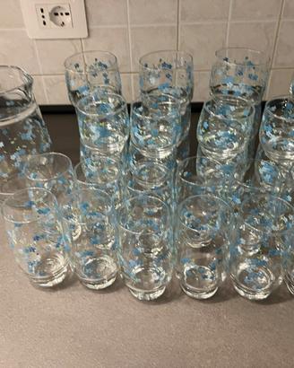 Set vintage di bicchieri. Arcopal anni 70/80