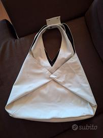 Borsa bianca eco- pelle Maison Margiela