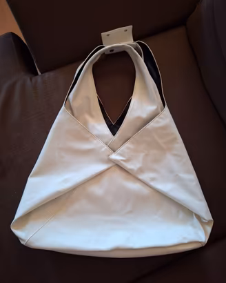 Borsa bianca eco- pelle Maison Margiela