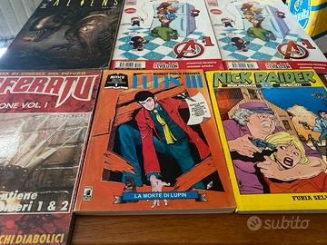 Collezione fumetti vario genere.