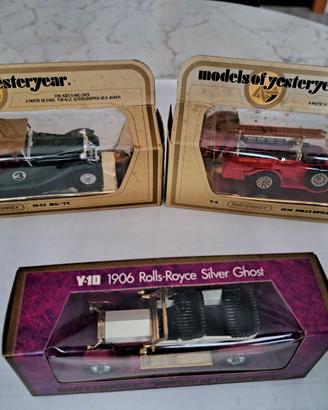 Modelli Matchbox  Mg e Rolls Royce
