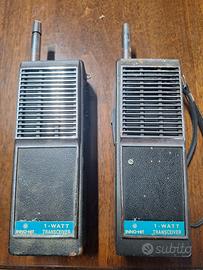 Coppia Walkie Talkie Vintage Inno-Hit GT-413 1977