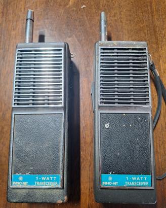 Coppia Walkie Talkie Vintage Inno-Hit GT-413 1977