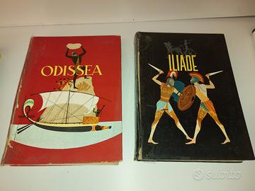 libri Odissea e Iliade