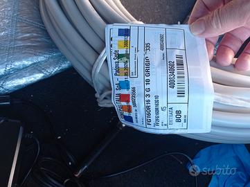 Cavo elettrico FG16OR16 3G 10mmq