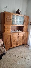 Mobile da soggiorno completamente in legno