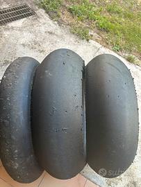 Pirelli superbike slick usate 120/70-200/60 SC1-0