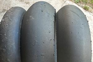 Pirelli superbike slick usate 120/70-200/60 SC1-0