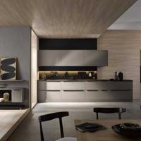 Cucina Lineare con✏️Doppia✏️ Colonna | L. 3900mm