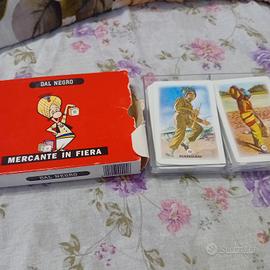 gioco da carte vintage mercante in.fiera 