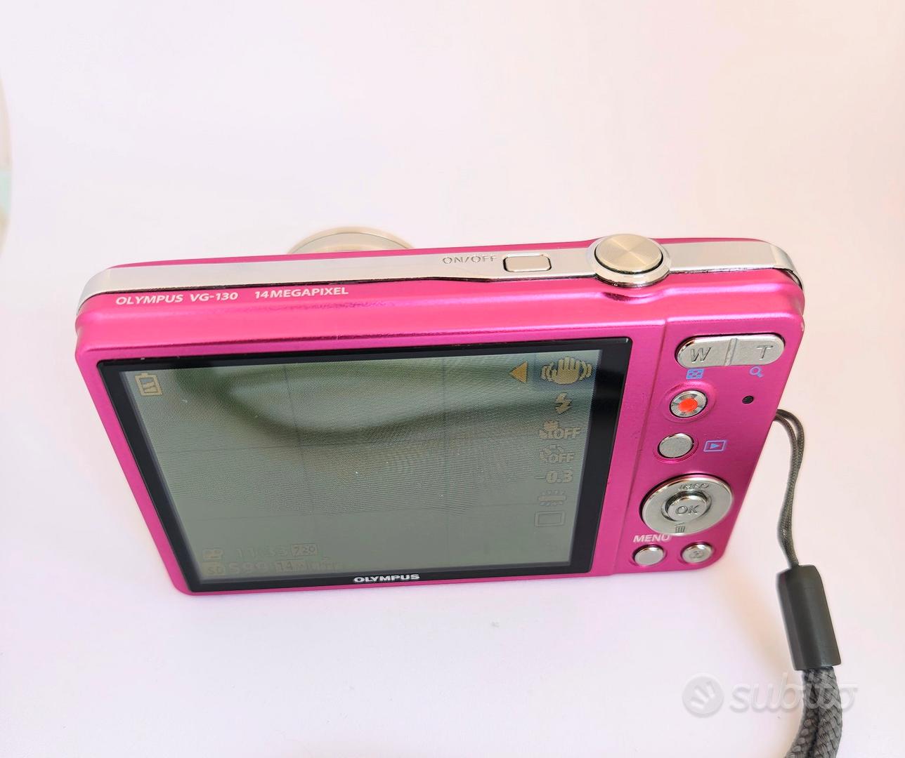 Olympus VG-130 14MP Zoom 5x Rosa - Fotografia In vendita a Napoli