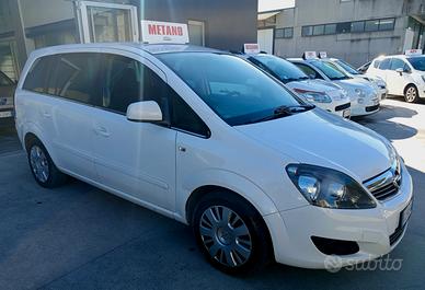 Opel Zafira turbo metano 150cv unico proprietario 