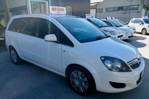 Opel Zafira turbo metano 150cv unico proprietario 