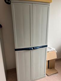 Armadio in plastica rigida