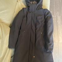 Piumino lungo blu RRD taglia 38