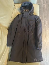 Piumino lungo blu RRD taglia 38