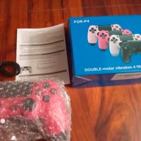PS4 joystick rosso nuovo confezione originale