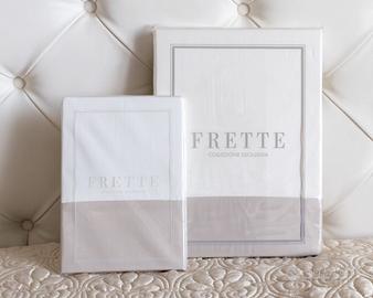 Set lenzuola Frette 1860 matrimoniale in raso di p