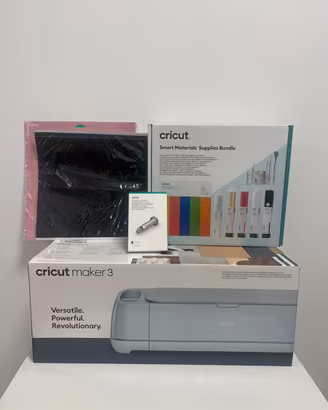Cricut Maker 3, Smart Materials, lama rotante, tap