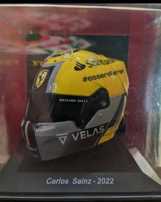 Casco Carlos Sainz  GP Italia 2022
