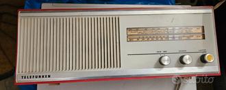 radio vintage telefunken capriccino 101  			