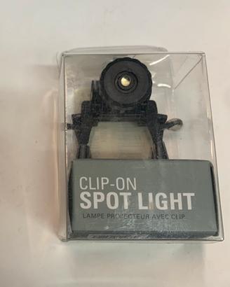 Clip on spot light