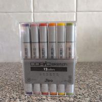 12 colori Copic sketch